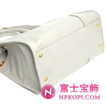 プラダ（PRADA）SAFFIANO LUX　レディース2wayトートバッグ　ライトグレー　BN2254-NZV-D32 